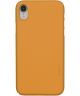 Nudient Thin Case V3 Apple iPhone XR Hoesje Back Cover Geel