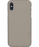 Nudient Thin Case V3 Apple iPhone XS Hoesje Back Cover Beige