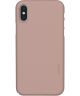 Nudient Thin Case V3 Apple iPhone XS Hoesje Back Cover Roze