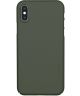Nudient Thin Case V3 Apple iPhone XS Hoesje Back Cover Groen