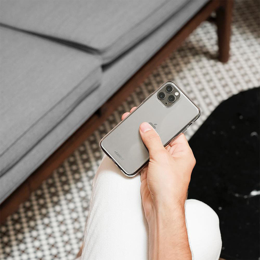 Nudient Glossy Thin Case Apple iPhone 11 Pro Hoesje Transparant afbeelding 4
