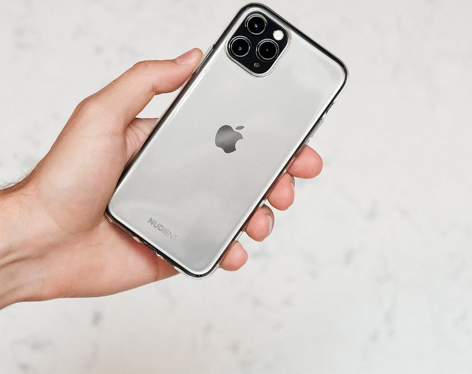 Nudient Glossy Thin Case Apple iPhone 11 Pro Hoesje Transparant afbeelding 6