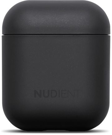 Nudient Thin Case V1 Apple AirPods Hoesje Ultradun Zwart Hoesjes