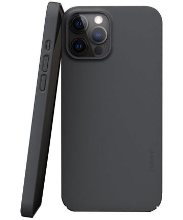 Nudient Thin Case V3 Apple iPhone 12 / 12 Pro Hoesje Back Cover Grijs Hoesjes