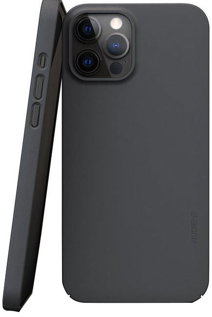 Nudient Thin Case V3 Apple iPhone 12 Pro Max Hoesje Back Cover Grijs afbeelding 1