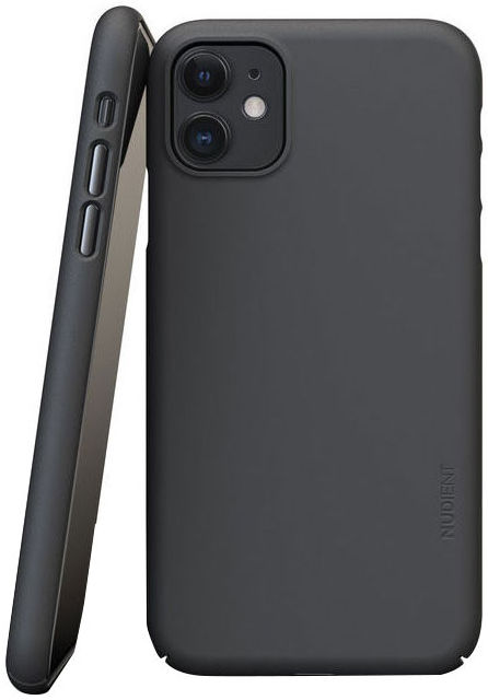 Nudient Thin Case V3 Apple iPhone 11 Hoesje Back Cover Grijs afbeelding 1