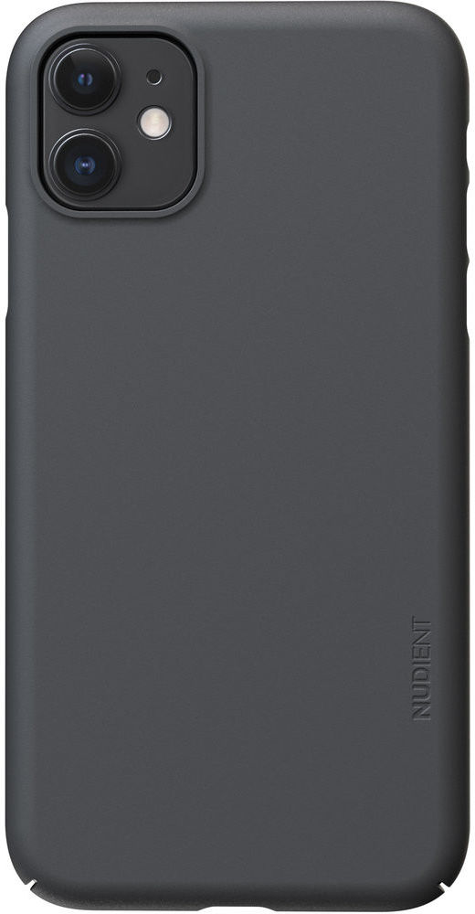 Nudient Thin Case V3 Apple iPhone 11 Hoesje Back Cover Grijs afbeelding 2