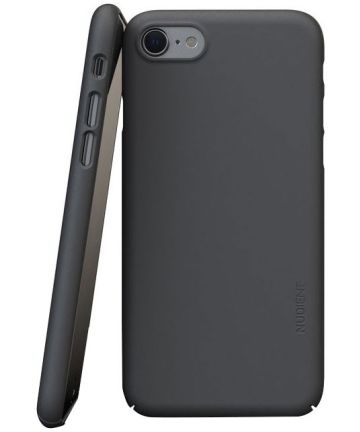 Nudient Thin Case V3 iPhone 7/8/SE(2020/2022) Hoesje Back Cover Grijs Hoesjes