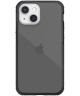 Raptic Clear Apple iPhone 13 Mini Hoesje Back Cover Transparant/Zwart