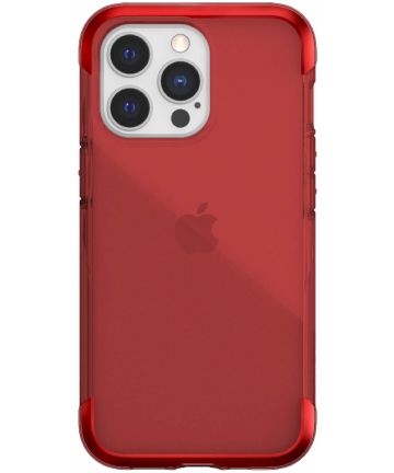 Raptic Air Apple iPhone 13 Pro Hoesje Back Cover Rood Hoesjes