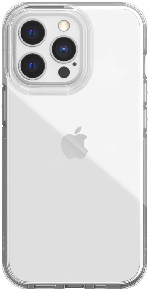 Raptic Clear Apple iPhone 13 Pro Hoesje Back Cover Transparant/Wit afbeelding 1