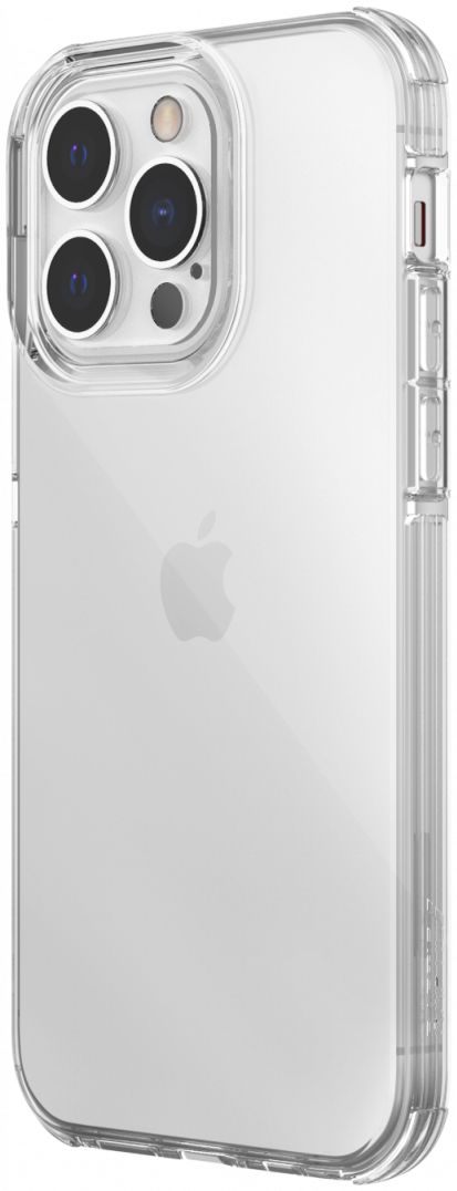 Raptic Clear Apple iPhone 13 Pro Hoesje Back Cover Transparant/Wit afbeelding 2