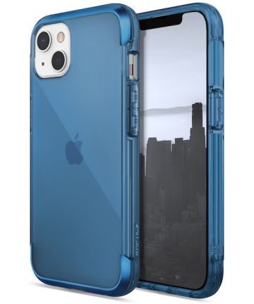Raptic Air Apple iPhone 13 Hoesje Back Cover Blauw Hoesjes