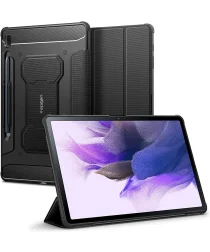 Spigen Rugged Armor Pro Samsung Galaxy Tab S7 FE Hoes Zwart