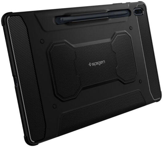 Spigen Rugged Armor Pro Samsung Galaxy Tab S7 FE Hoes Zwart afbeelding 16