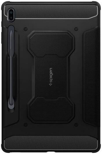 Spigen Rugged Armor Pro Samsung Galaxy Tab S7 FE Hoes Zwart afbeelding 9
