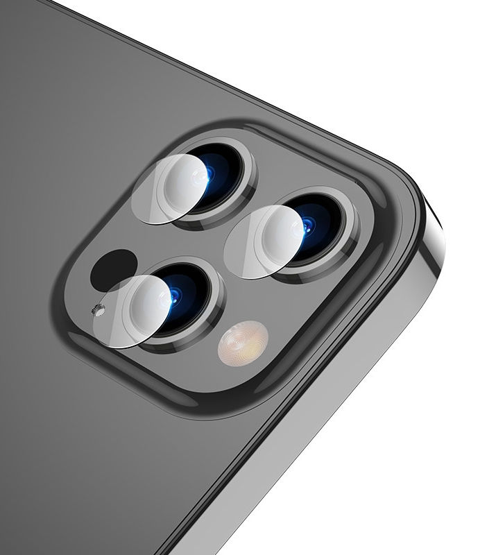 Hoco iPhone 13 Pro / 13 Pro Max Camera Protector Tempered Glass Clear afbeelding 5