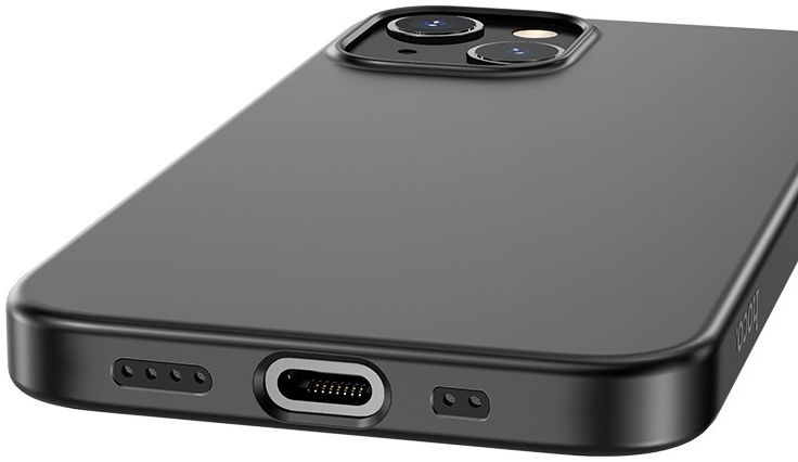 Hoco Fascination Series Apple iPhone 13 Mini Hoesje Matte Zwart afbeelding 3