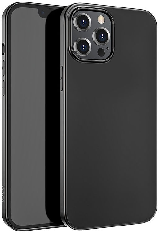Hoco Fascination Series Apple iPhone 13 Pro Hoesje Matte Zwart afbeelding 1
