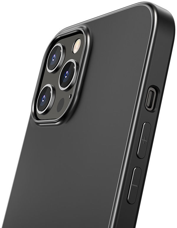 Hoco Fascination Series Apple iPhone 13 Pro Hoesje Matte Zwart afbeelding 3