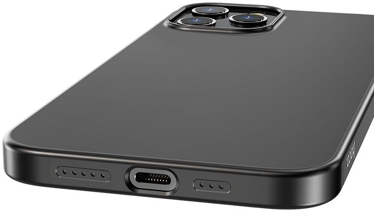 Hoco Fascination Series Apple iPhone 13 Pro Hoesje Matte Zwart afbeelding 4