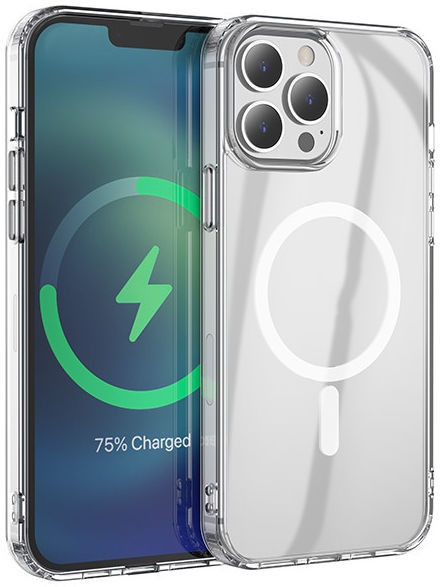 Hoco Apple iPhone 13 Pro Max Hoesje MagSafe Dun TPU Transparant afbeelding 1