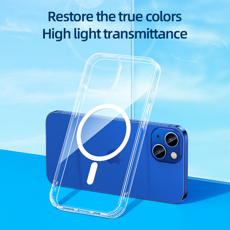 Hoco Apple iPhone 13 Pro Max Hoesje MagSafe Dun TPU Transparant afbeelding 10