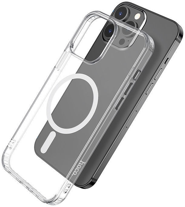 Hoco Apple iPhone 13 Pro Max Hoesje MagSafe Dun TPU Transparant afbeelding 3