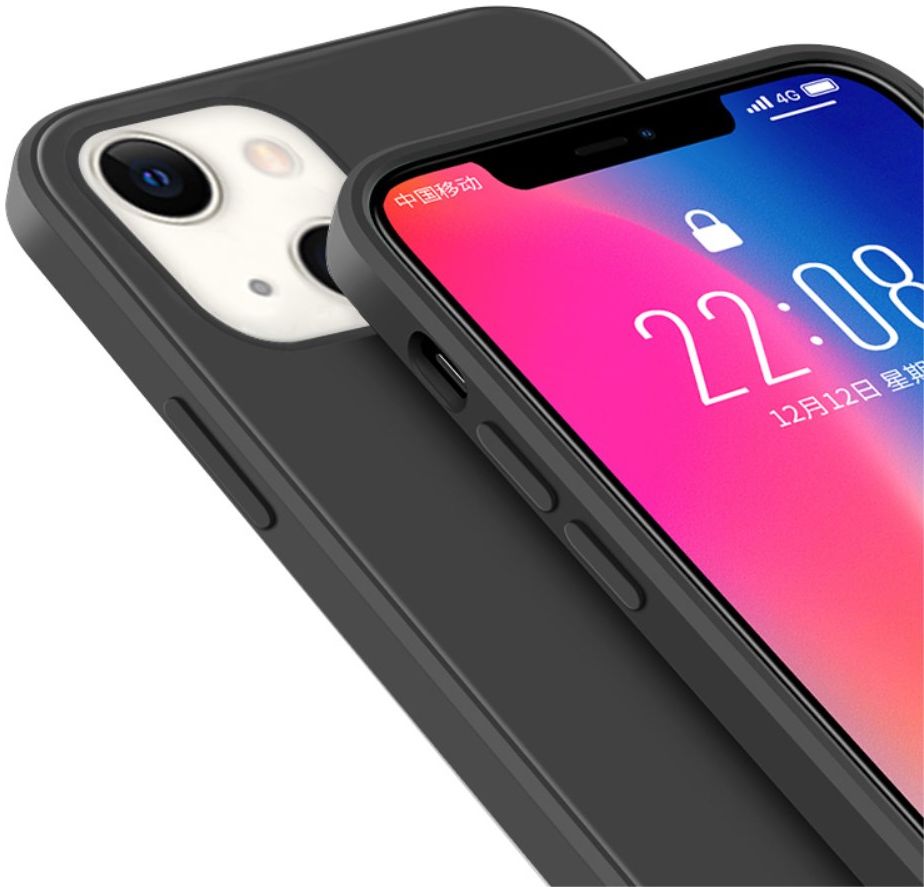 NXE All Round Apple iPhone 13 Mini Hoesje Back Cover Zwart afbeelding 3