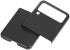Samsung Galaxy Z Flip 3 Hoesje Back Cover Echt Leer Zwart afbeelding 2