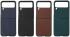 Samsung Galaxy Z Flip 3 Hoesje Back Cover Echt Leer Zwart afbeelding 4