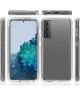 Samsung Galaxy S21 Hoesje Volledig Schokbestendig Hybride Cover Clear