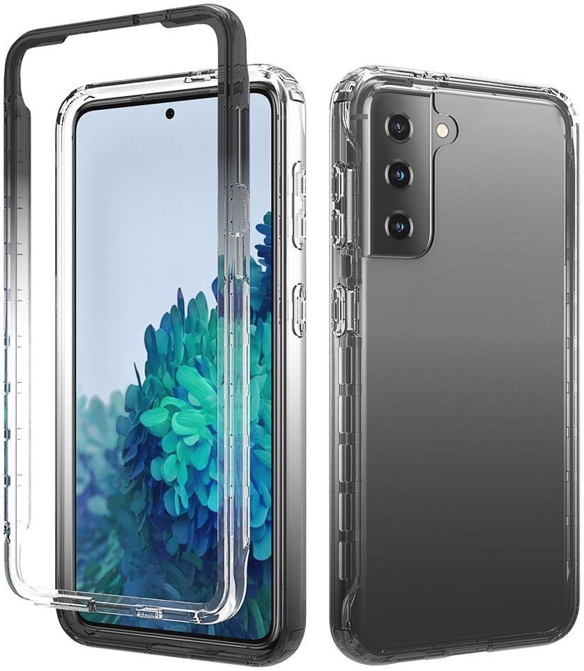 Samsung Galaxy S21 Hoesje Volledig Schokbestendig Hybride Cover Zwart afbeelding 1