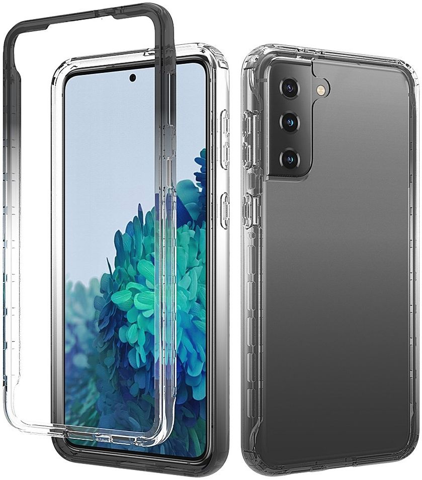 Samsung Galaxy S21 Plus Hoesje Volledig Schokbestendig Zwart afbeelding 1