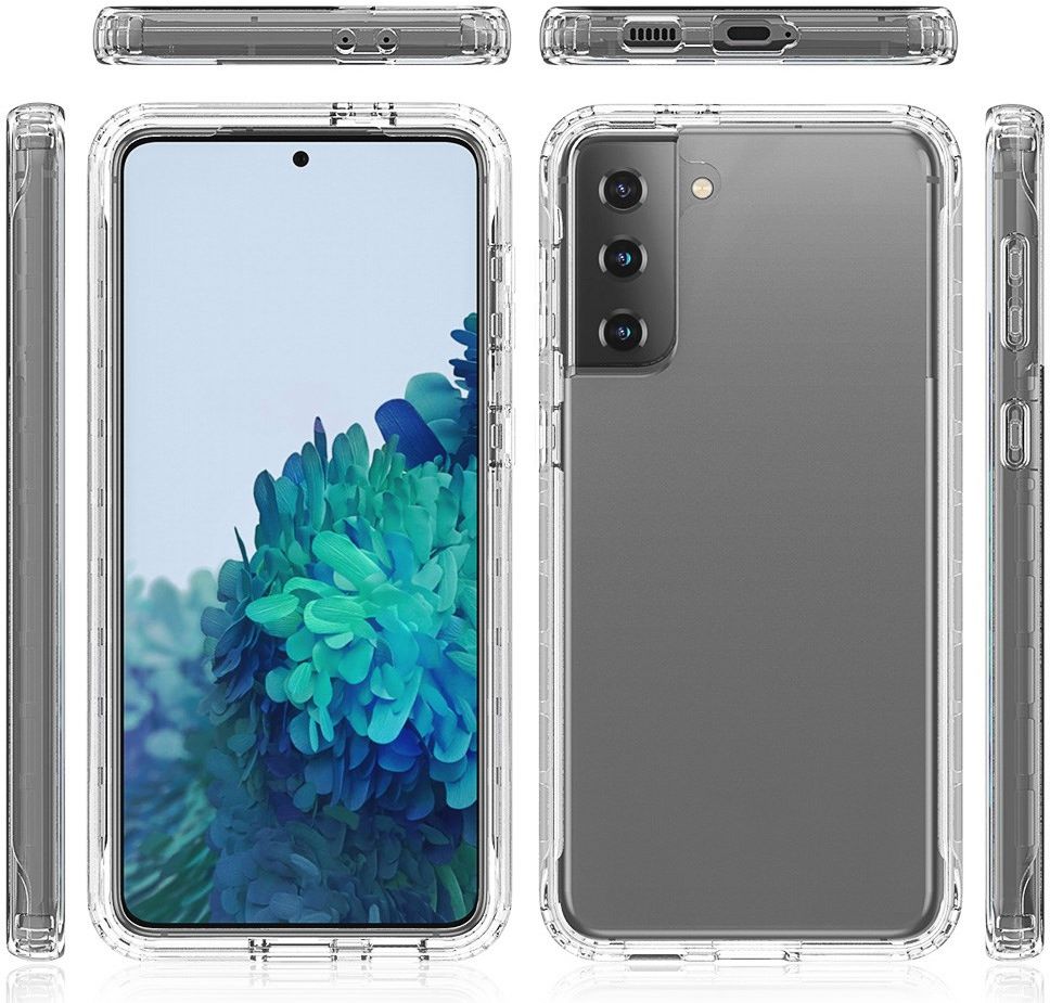 Samsung Galaxy S21 Plus Hoesje Volledig Schokbestendig Zwart afbeelding 7