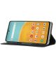 Samsung Galaxy A52 / A52S 5G Hoesje Book Case Kunstleer Zwart