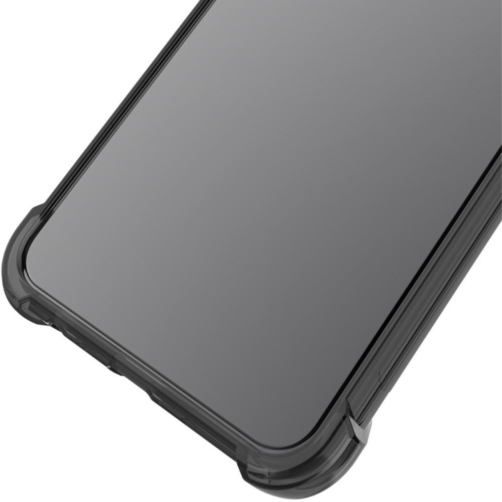 Imak Google Pixel 6 Hoesje Dun TPU met Screen Protector Transparant Zwart afbeelding 9