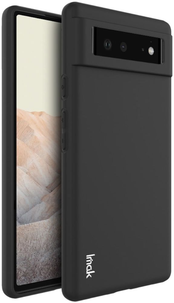 IMAK UC-3 Series Google Pixel 6 Hoesje Flexibel en Dun TPU Zwart afbeelding 9