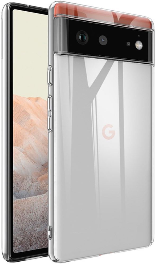 IMAK Crystal Case II Google Pixel 6 Hoesje Back Cover Transparant afbeelding 1