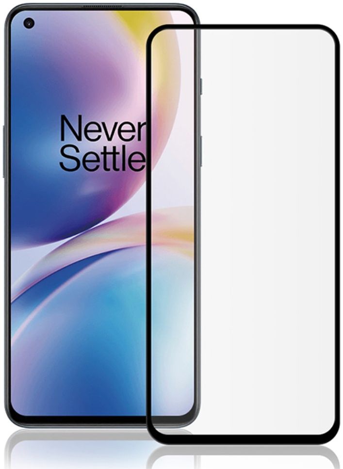 OnePlus Nord 2(T) 5G Screen Protector Volledig Dekkend Tempered Glass afbeelding 1