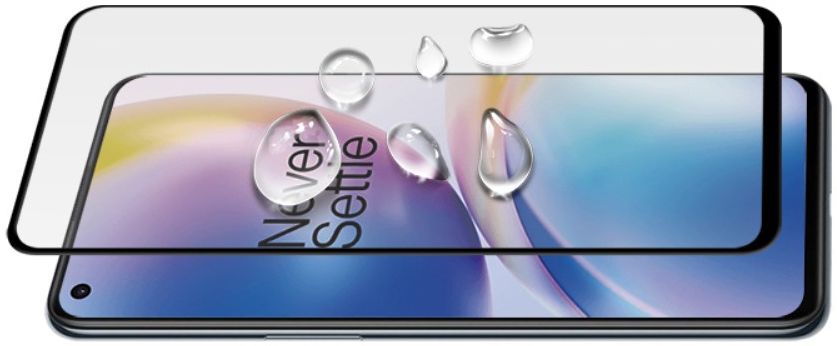 OnePlus Nord 2(T) 5G Screen Protector Volledig Dekkend Tempered Glass afbeelding 6