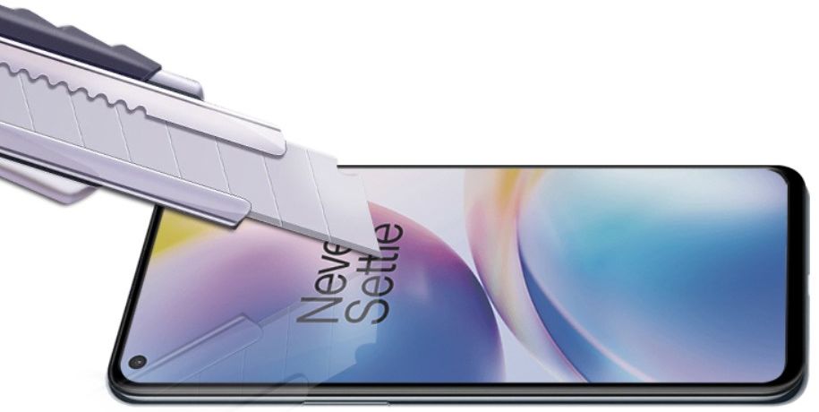 OnePlus Nord 2(T) 5G Screen Protector Volledig Dekkend Tempered Glass afbeelding 4