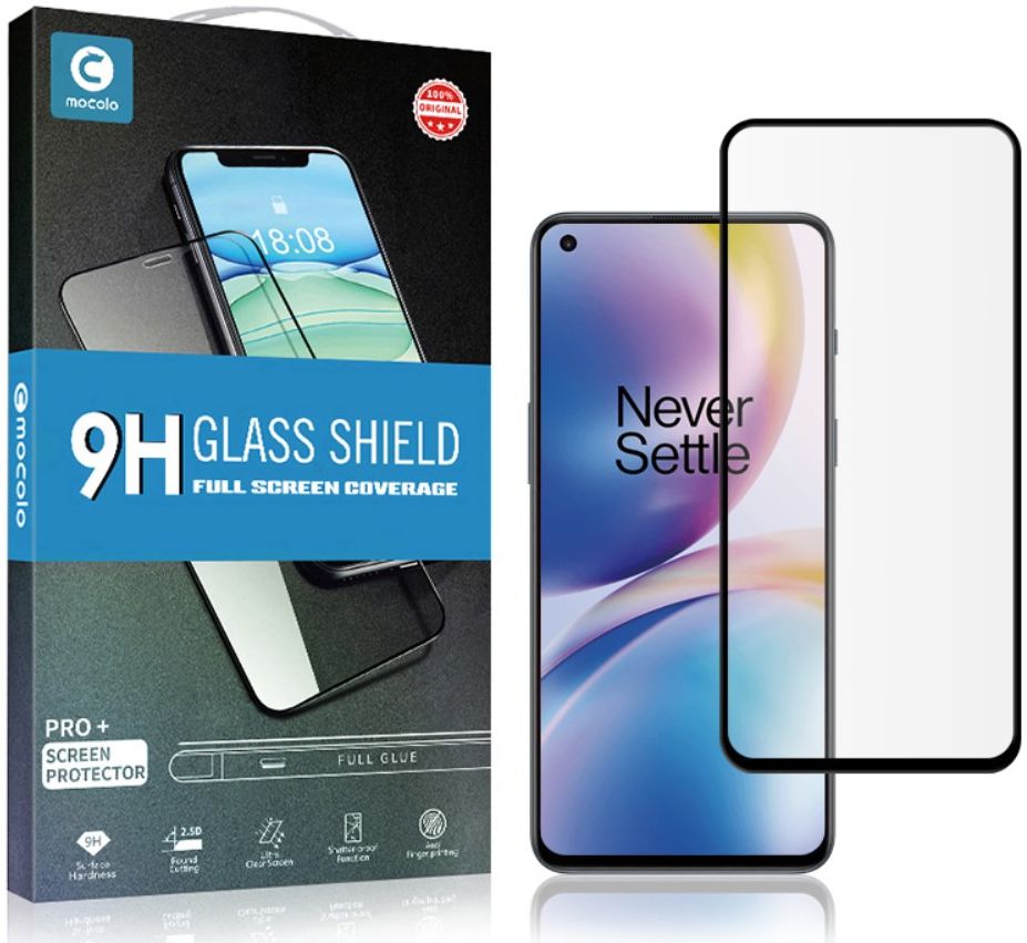 OnePlus Nord 2(T) 5G Screen Protector Volledig Dekkend Tempered Glass afbeelding 7