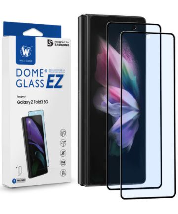 Whitestone EZ Samsung Galaxy Z Fold 3 Tempered Glass (2-Pack) Screen Protectors