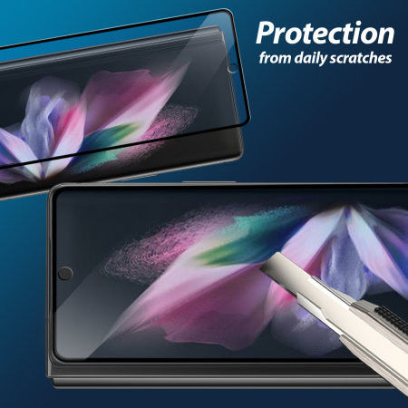Whitestone EZ Samsung Galaxy Z Fold 3 Tempered Glass (2-Pack) afbeelding 3