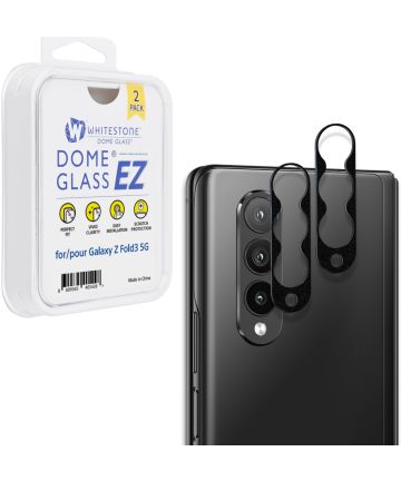 Whitestone Metalen Camera Lens Protector Galaxy Z Fold 3 (2-Pack) Screen Protectors