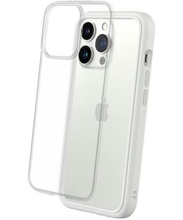RhinoShield Mod NX Apple iPhone 13 Pro Max Hoesje Bumper Wit Hoesjes