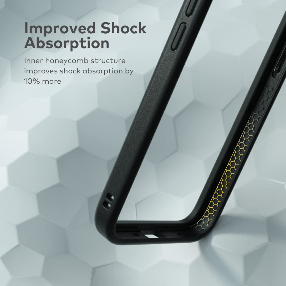 RhinoShield Mod NX Apple iPhone 13 Pro Max Hoesje Bumper Wit afbeelding 5