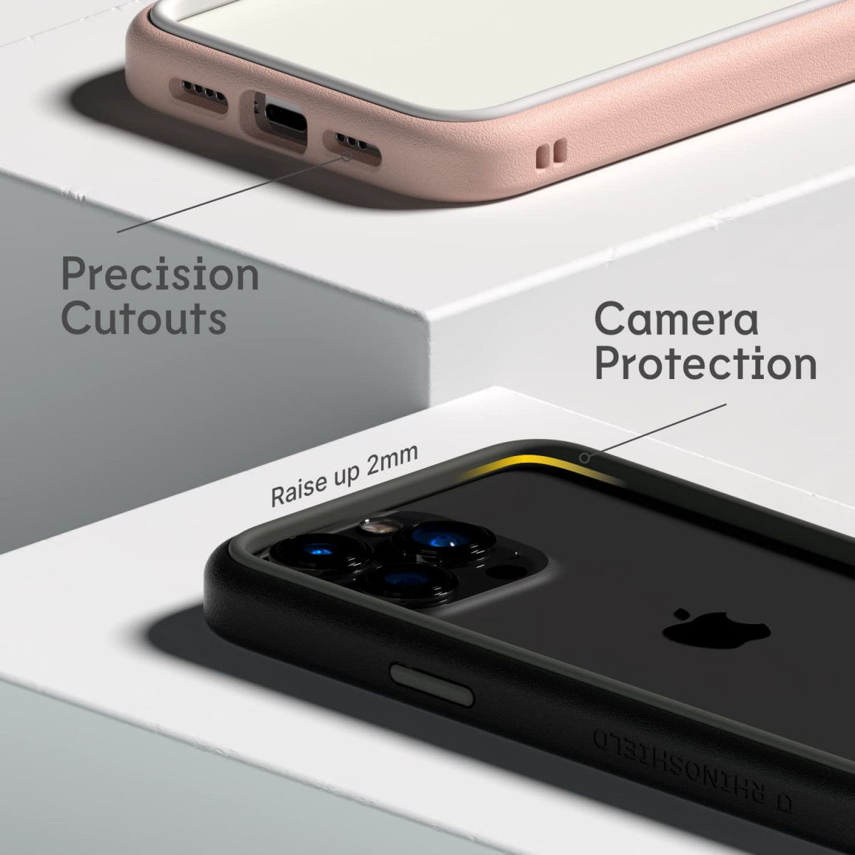 RhinoShield Mod NX Apple iPhone 13 Pro Max Hoesje Bumper Wit afbeelding 7