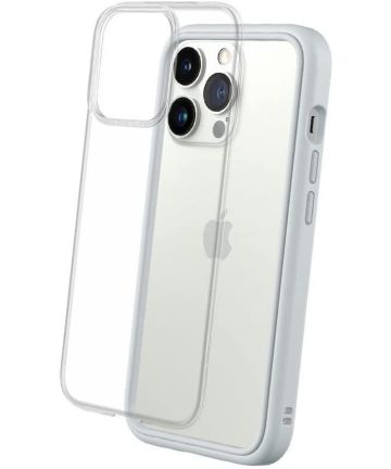 RhinoShield Mod NX Apple iPhone 13 Pro Max Hoesje Bumper Grijs Hoesjes
